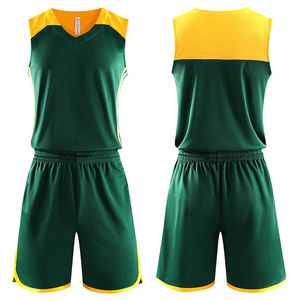 Tenue de basketball de haute qualité avec logo brodé, design à séchage rapide, uniformes de basketball par sublimation, ensemble de maillots d'équipe - Product Image 2