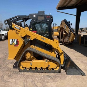 Chargeuse compacte sur chenilles CAT 299D3 XE 2024 avec broyeur forestier HM418C – Excellent prix – Chargeuse frontale sur chenilles pour tracteur – Broyeur forestier pour chargeuse compacte - Product Image 6