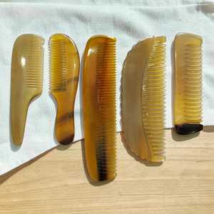 หวีทำมือจากเขาควายและวัวแท้ คุณภาพพรีเมียม หรูหรา ราคาขายส่ง - Product Image 1