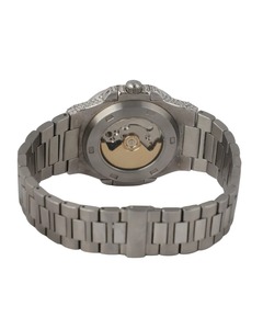 Montre de luxe pour homme, style hip-hop, entièrement sertie de moissanite VVS, en or blanc, avec boîtier carré et cadran à aiguilles, personnalisée - Product Image 3