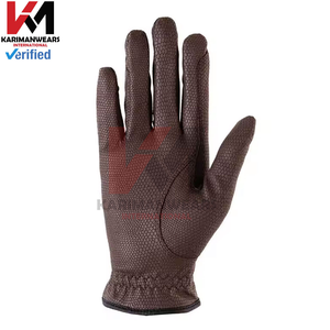 ถุงมือขี่ม้าหนังแท้ Super Grip หลากสี ถุงมือขี่ม้าสำหรับผู้ชายและผู้หญิง สวมใส่สบาย คุณภาพพรีเมียม - Product Image 3