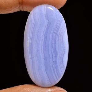 พลอยโมราลูกไม้สีฟ้าธรรมชาติทรงหลวมสำหรับทำเครื่องประดับ - Product Image 3