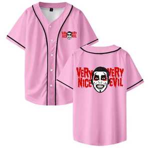 Maillot de baseball unisexe pour adulte en polyester respirant, avec impression très stylée et audacieuse, uniforme personnalisé - Product Image 1
