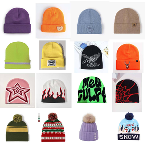 Gorros de Invierno Personalizados al por Mayor, Gorros con Bordado 3D - Gorro Tejido Cálido con Logotipo/Elemento Bordado en 3D. - Product Image 4