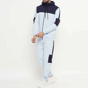 Best Quality Premium Hooded Tracksuit Set With Reasonable Price Pakistan Manufacture Made Zip Jacket & Cargo Jogger <b>Pants</b> Set - Product Image 5