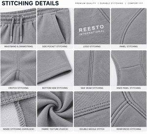 High Quality 350gsm french terry cotton <b>Men's</b> Pants Autumn Casual loose fit <b>trousers</b> <b>mens</b> sports workout <b>baggy</b> sweatpants - Product Image 5