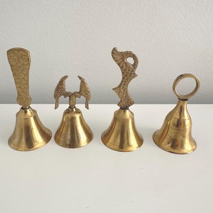 <b>Boho</b> Style <b>Hanging</b> Metal Bells Artistic Decorative Bells for Door Entrance <b>Wall</b> Balcony Home Decor and Gifting Use - Product Image 6