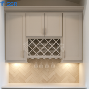 Mueble de Cocina Modular Moderno Blanco de Madera Ecológica, Listo para Armar, Venta Directa de Fábrica en Vietnam - Product Image 2