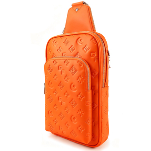 Bolso de Pecho Moderno y a la Moda para Hombre, Estilo Urbano, en Cuero PU con Correa Cruzada y Diseño de Múltiples Bolsillos - Product Image 3