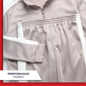 Survêtement respirant pour homme avec logo personnalisé, veste et pantalon, séchage rapide, évacuation de l'humidité, vêtements de sport pour les séances d'entraînement en salle de sport - Product Image 3