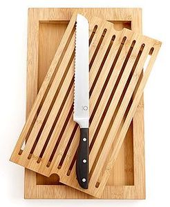 Bandeja para Cortar Pan de Bambú Ecológica - Product Image 3