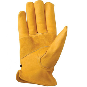 Gants de travail en cuir de vachette pour hommes, prix d'usine, gants de sécurité industriels pour la construction - Product Image 4