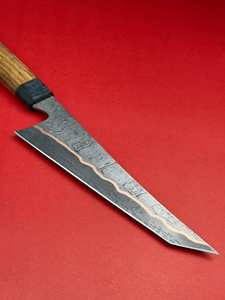 Slingshot en acier de Damas avec noyau en cuivre et poignée en bois, SHARP POINT TRADES, longueur totale de 6,7 pouces, garantie de 3 ans - Product Image 2
