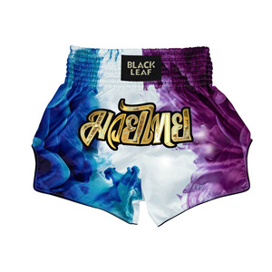 Shorts de Muay Thai personnalisés avec logo sur mesure, coupe athlétique pour une performance optimale - Product Image 2