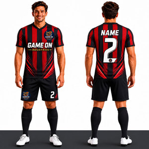 Wholesale Sublimation <b>Soccer</b> Uniform Custom Quick Dry <b>Soccer</b> Training Set High Quality Breathable Blank Football Jersey - Product Image 1