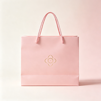 Custom Eco-Friendly Aseptic Kraft Paper Bags | Luxury Embossed Shopping Gift Bags with Lamination for Clothes & Shoes