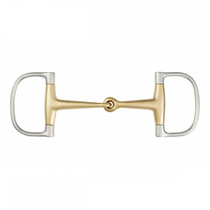 Mors pour chevaux en acier inoxydable de qualité supérieure, conception personnalisée, matériaux haut de gamme, anneau lâche de forme personnalisée, taille 5 1/4, marque personnalisée - Product Image 3
