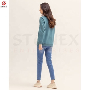 Sweat-shirt pour femme de qualité supérieure Dernière conception Super doux confortable meilleur matériau pour l'hiver prix bon marché - Product Image 2
