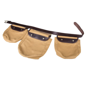 Cinturón de Caza de Lona y Cuero Premium con Múltiples Bolsillos, Riñonera Ajustable para Accesorios de Caza de Aves, Venta al por Mayor, OEM Personalizado - Product Image 4