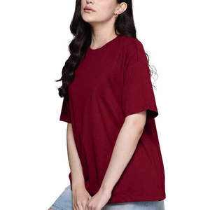 Chemise à manches longues pour femme en coton doux, col rond, coupe ajustée, décontractée, légère, basique, pour un confort quotidien - Product Image 5