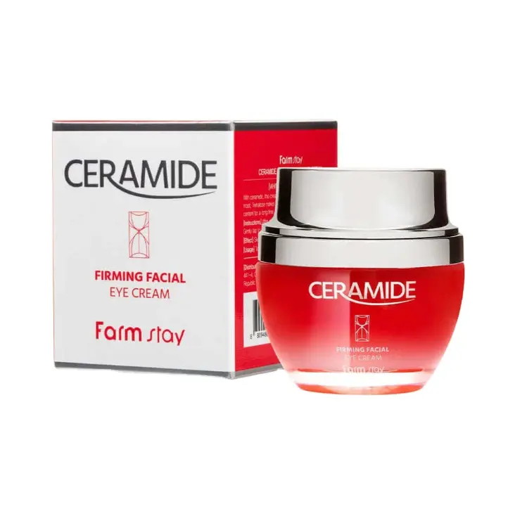 Kore kozmetik FARMSTAY Ceramide sıkılaştırıcı yüz kremi Anti-aging kırışıklık karşıtı besleyici nemlendirici cilt bakımı