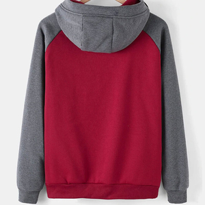 Sweat-shirts à capuche pour hommes grande taille, en polyester/rayonne, couleur unie, logo personnalisé de haute qualité, style streetwear pour les vacances de printemps - Product Image 6