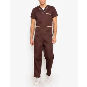 Conjunto de Uniformes Médicos Transpirables con Logotipo Personalizado, Uniformes de Hospital Tejidos para Hombres y Mujeres, Ropa de Trabajo para Enfermeras de Salón de Belleza y Odontología - Product Image 2