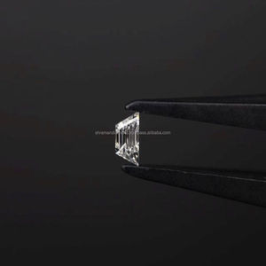 เพชร SHRAMAN 0.2 กะรัต/เม็ด คุณภาพเยี่ยม เพชรเพาะเลี้ยงในห้องปฏิบัติการ CVD HPHT สี DEF ความสะอาด VVS-VS ราคาเพชรเม็ดเดี่ยวทรงสี่เหลี่ยมคางหมู สำหรับแหวนหมั้น - Product Image 4