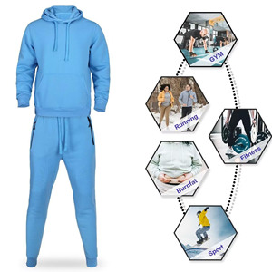 High Quality <b>Men's</b> <b>Pullover</b> <b>Jacket</b> Gym Pant Jogging <b>Men</b> Tracksuit Sweatshirts <b>Men's</b> Hoodies Streetwear Set - Product Image 3