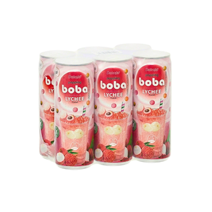 Jugo de Lichi con Burbujas de Boba de 330 ml, 100% Natural y Saludable, Hecho en Vietnam, Venta al por Mayor, OEM, ODM, Muestra Gratis - Product Image 4