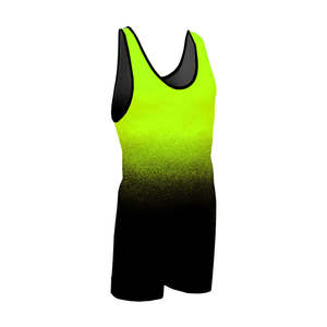 High Quality Cotton Polyester Customizable Professional Weightlifting Uniforms <b>for</b> <b>Men</b> Wrestling Singlets Tank <b>Strap</b> Pull-<b>On</b> - Product Image 5