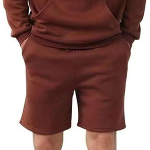 Wholesale Premium Quality Breathable <b>Men</b> <b>Hoodies</b> <b>Short</b> <b>Set</b> Latest Style Solid Color <b>Men</b> <b>Hoodies</b> <b>Short</b> <b>Set</b> Made In Pakistan - Product Image 6