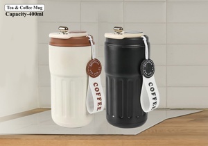 Mug isotherme en acier inoxydable de 410 ml avec affichage de la température intelligent, design moderne et premium, idéal pour le bureau et les voyages - Product Image 6