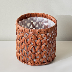 Pots en jacinthe d'eau et paniers de jardinières pour plantes Vente en gros Jardinières en osier naturel écologique et pot de jardin décoratif - Product Image 1