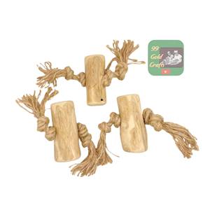 Achat en gros de jouets à mâcher en bois et en fibre de coco pour animaux de compagnie, service OEM avec logo personnalisé pour le marché des animaux de compagnie du Moyen-Orient, directement de l'usine, prix compétitif, exportation. - Product Image 6