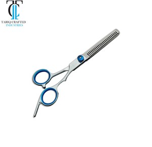 TARIQ CRAFTED INDUSTRIES Heavy Duty Adjustable Professional Stainless Steel <b>Dog</b> Grooming <b>Scissors</b> & Shears for Thick Coats - Product Image 3
