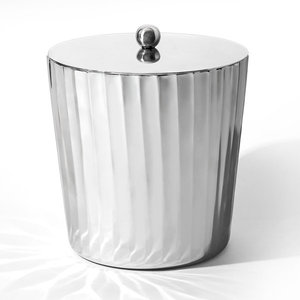 Sage Green Ice <b>Bucket</b> <b>With</b> <b>Lid</b> Scoop Handle Double Wall Insulated Stainless Steel Wine Cooler For Bar Hotel Home - Product Image 5
