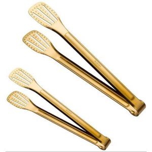 Premium Stainless Steel Kitchen Tongs Heavy Duty <b>BBQ</b> Grilling Cooking Tongs Non-Slip Grip Locking Food Tongs for Salad Serving - Product Image 6