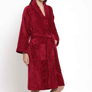 Nuevo Albornoz de Satén Transpirable de Lujo para el Hogar, Bata de Dormir para Hombre, Camisón Sexy con Encaje, Manga Larga, 100% Algodón - Product Image 2