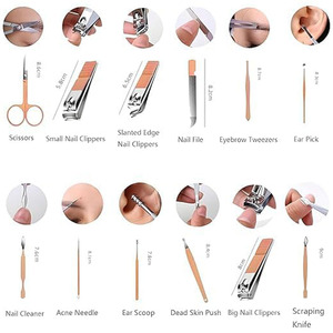 Kit d'entretien des ongles tout-en-un avec des accessoires essentiels pour les soins personnels quotidiens, ensemble de soins des ongles avec des outils de précision - Product Image 5
