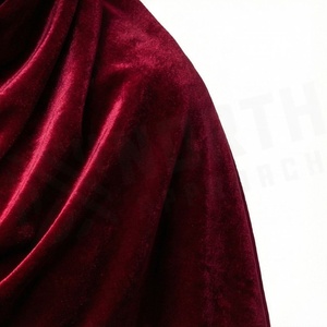 ผ้าคลุมไหล่กำมะหยี่สีพื้นสำหรับผู้หญิง ผ้าพันคอสไตล์ชาติพันธุ์ตะวันออกกลาง เครื่องประดับแฟชั่น - Product Image 6