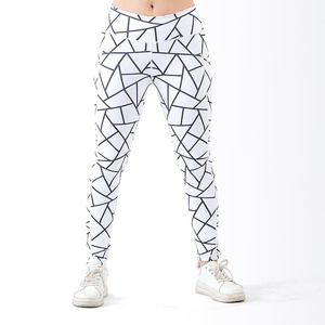Leggings pour femmes de bonne qualité, leggings pour femmes avec logo personnalisé, leggings pour femmes unis, à prix raisonnable - Product Image 1