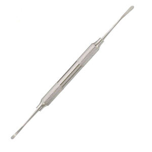 Elevador de periostio (raspador) con mango hueco de 180 mm y 10 mm, doble extremo de 3 mm/3 mm, agarre ergonómico manual - Product Image 5