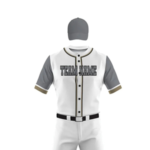 Uniforme de Béisbol Ligero y Transpirable, Jersey de Béisbol Personalizado al por Mayor, Material de Secado Rápido, Uniforme de Béisbol para Equipos Deportivos - Product Image 5