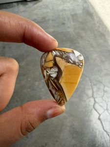 Cabochon en jaspe Mookaite breccié naturel, pierre précieuse en cristal non montée, pour colliers de guérison, cadeaux et décorations, troisième partie - Product Image 2