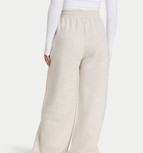 <b>Women</b>’s Wide <b>Leg</b> Fleece Sweatpants Relaxed Fit Elastic Waist Casual Lounge Trousers Soft <b>Straight</b> Cut Everyday Comfort Fashion P - Product Image 2
