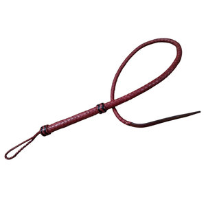 Látigo de Cuero Artesanal Premium, Diseño Flexible de Cuero Genuino Duradero, Mango Resistente, Ideal para Entrenamiento - Product Image 1