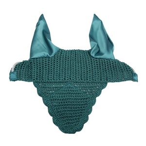 Voiles équestres en gros, voiles anti-mouches personnalisés pour chevaux, bonnets d'oreilles en crochet faits à la main pour l'équitation, haute qualité pour la compétition - Product Image 1