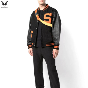 Vestes universitaires en cuir PU pour hommes, confortables et très vendues, vêtements de mode masculine de la plus haute qualité - Product Image 3