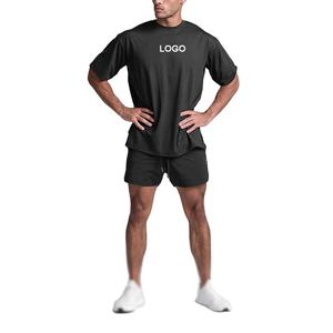 Custom 280GSM Heavyweight 100% Camiseta de algodón de gran tamaño Fit Plain Blank para hombres Gym & Running Sportswear Made in Pakistan - Product Image 6